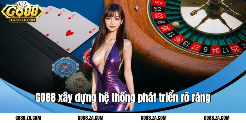 GO88 có hệ thống phát triển rõ ràng